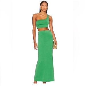 Remi x Revolve Lauren/Lucy Crop Top & Maxi Skirt Set